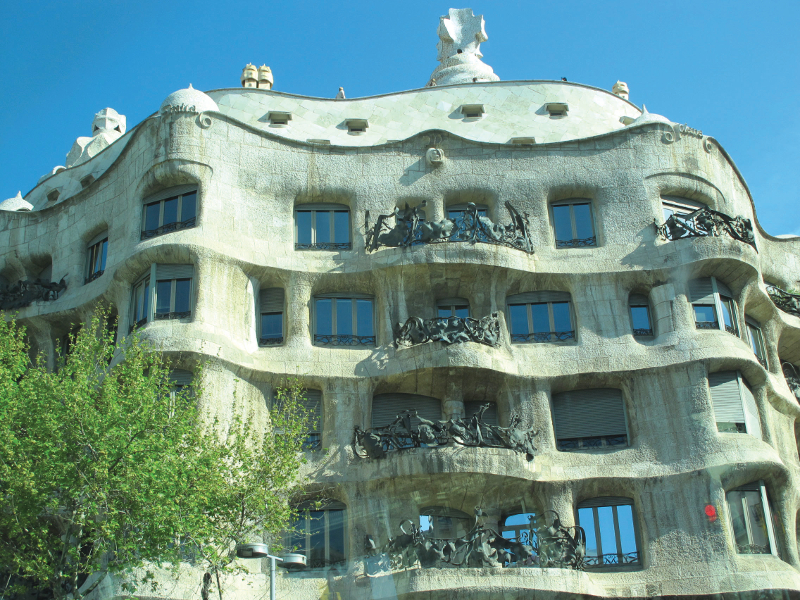  - Gaudis-La-Pedrera-in-Barcelona