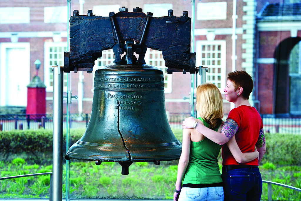 A symbol of freedom and equality for all, the Liberty Bell remains one of Philadelphia’s most-visited attractions. In view of Independence Hall and The President’s House, where nine enslaved Africans served the first president, it’s a reminder of the fragility of liberty and the determination of Americans.