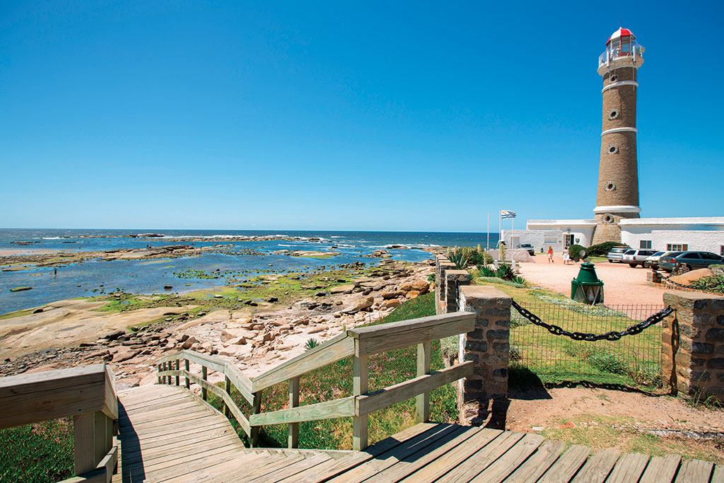 Lighthouse in José Ignacio, Uruguay