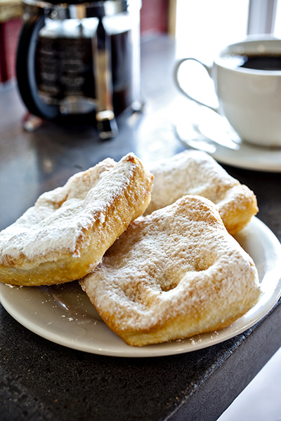 Beignets at Bayou Bakery. (Photo by Scott Suchman/For the Washington Post)