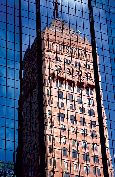 Foshay Tower reflection
