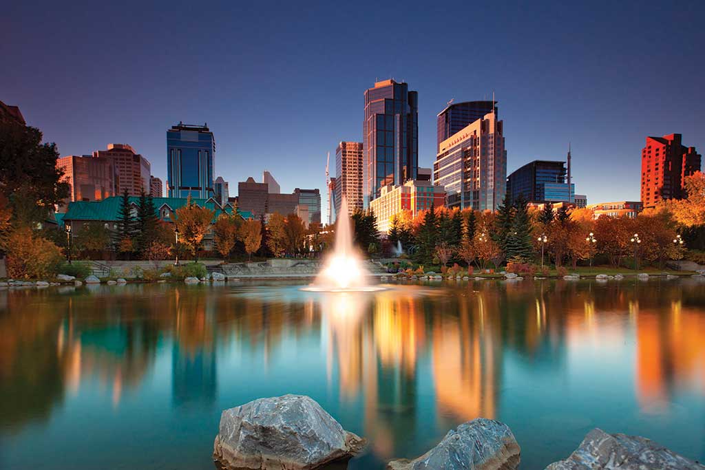 Downtown Calgary by Nelu Goia