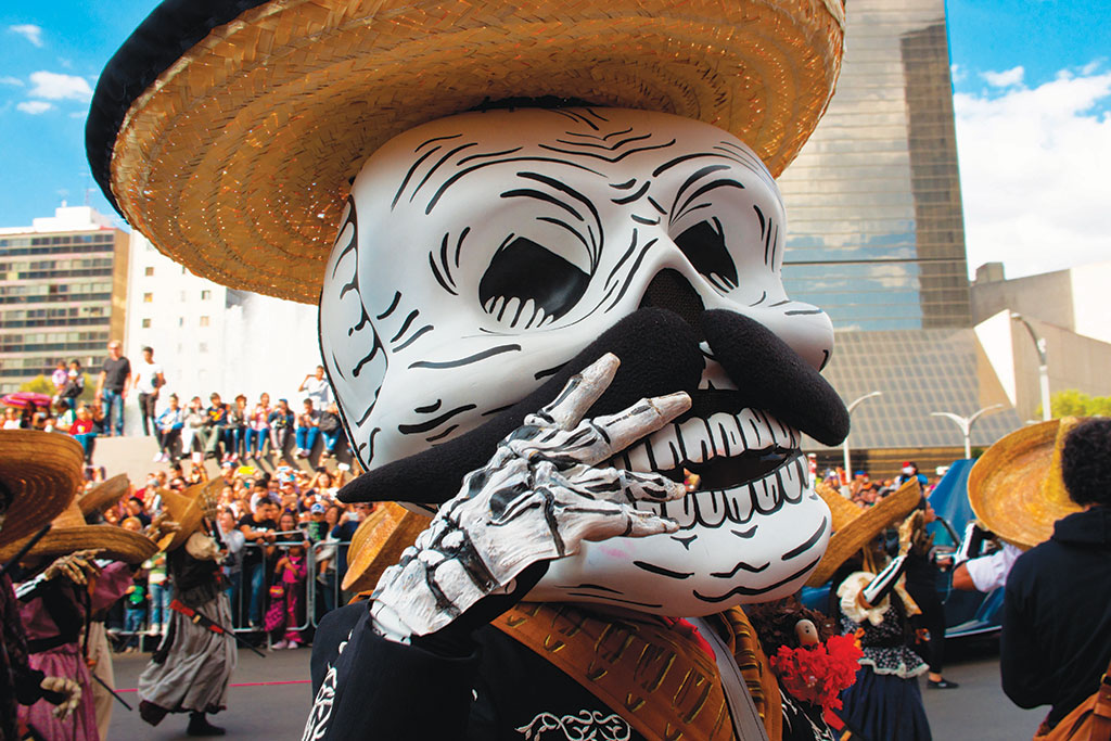 Day of the Dead Parade in Mexico City