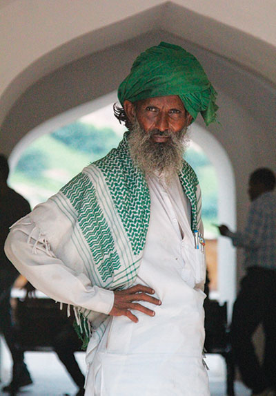Jaipur Man Wearing a dhoti