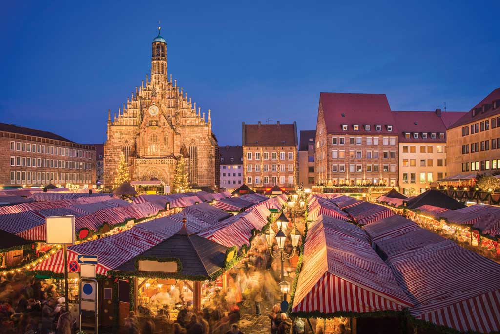Christmas Market in Old Toen Nuremberg By Mapics