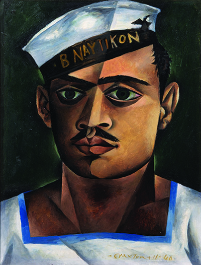 “The Head of a Greek Sailor” by John Craxton
