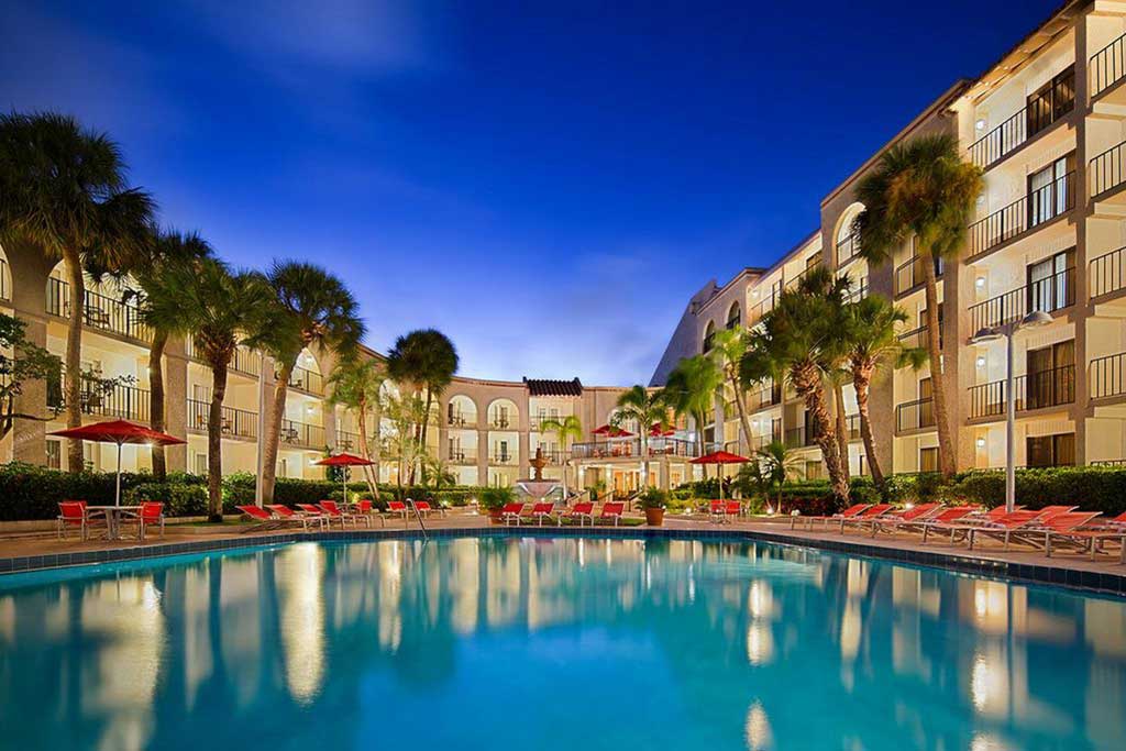 Boca Raton Wyndham Hotel Pool