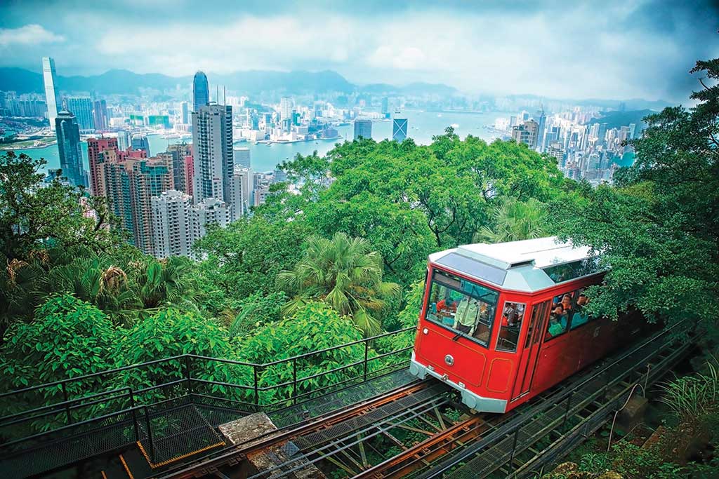Tram to The Peak in Hong Kong by by I love photo