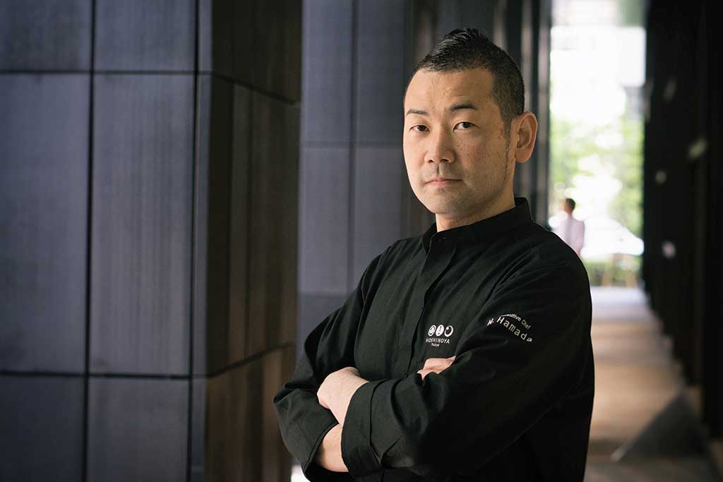Chef Noriyuki Hamada, HOSHINOYA Tokyo