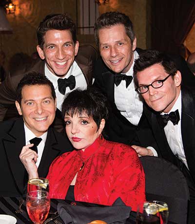 Michael Feinstein, Liza, Mickey, Tom, and Terrence Flannery