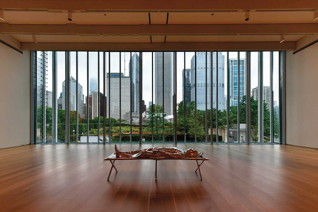 City Skyline from Art Institute of Chicago