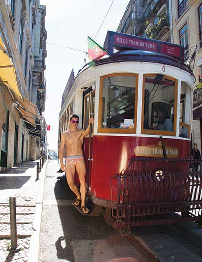 Lisbon Tram by Ezequiel De La Rosa