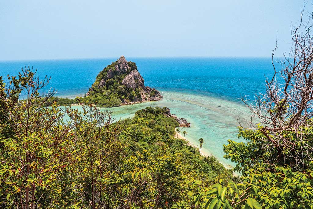 View of the Untouched Pristine Lagoons and Islands