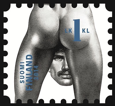 Tom of Finland Artwork Postage Stamp