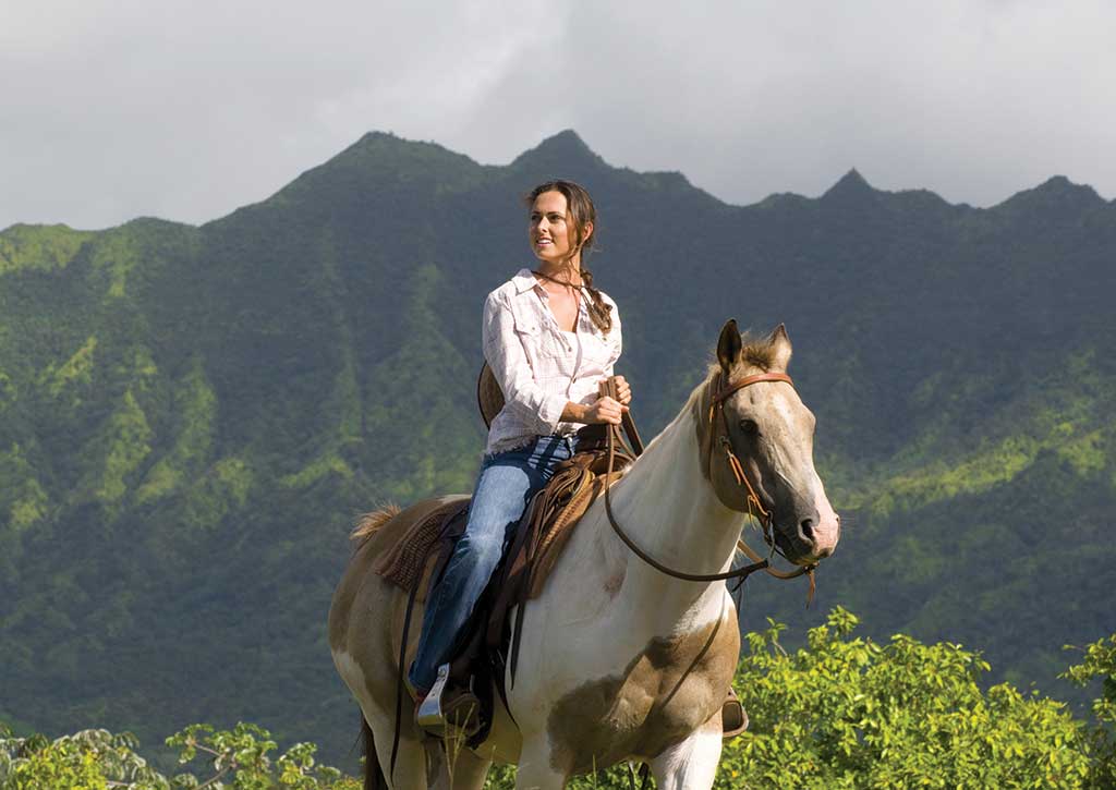 Horse Riding on Kauai By Christian Kieffer