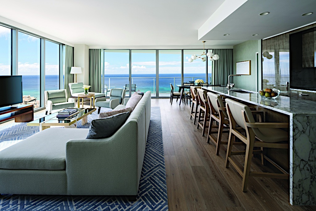 Penthouse, Ritz-Carlton Waikiki Beach, Hawaii