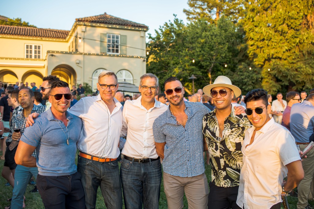 Outdoor Party - Gay Wine Weekend in Sonoma, CA