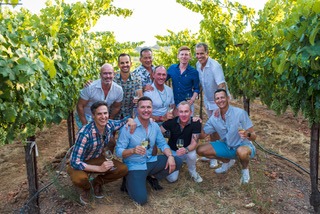Guys in Vineyard - Gay Wine Weekend in Sonoma, CA