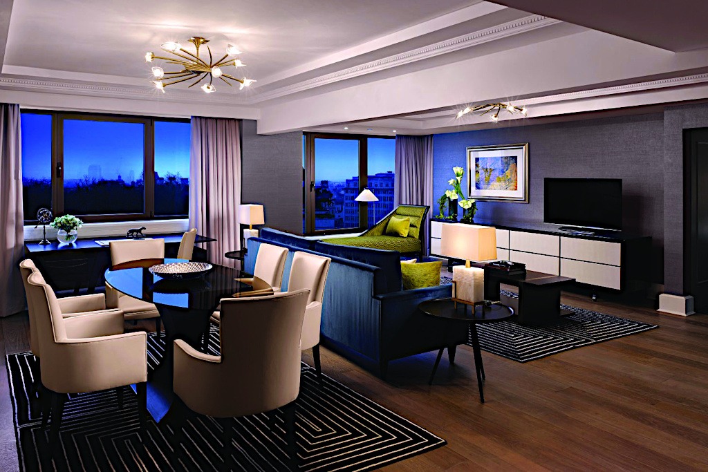 Palace Suite Dining/Living Area - InterContinental London Park Lane - London Hotel