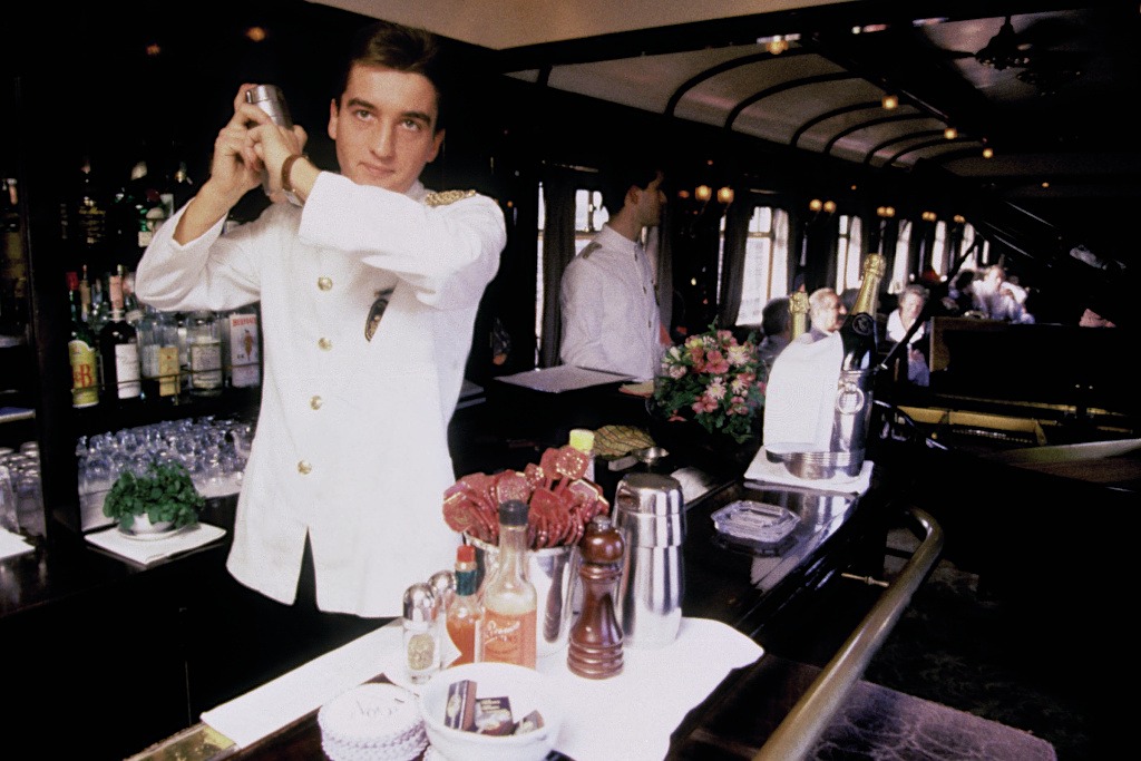 Bar Steward on the Orient Express