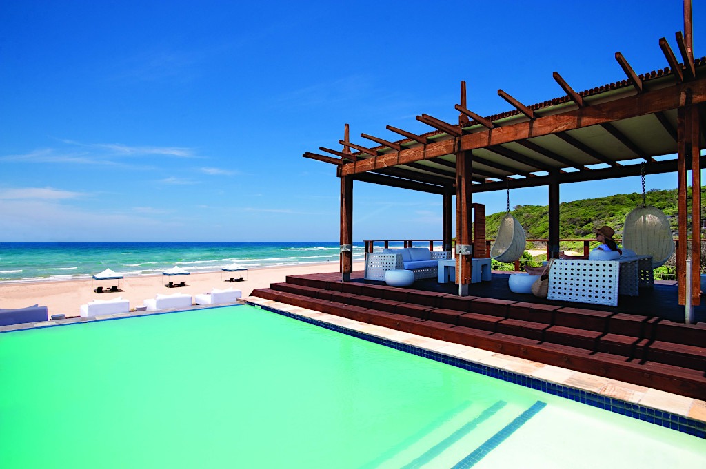 The Beach Bar Pool Area at White Pearl in Africa