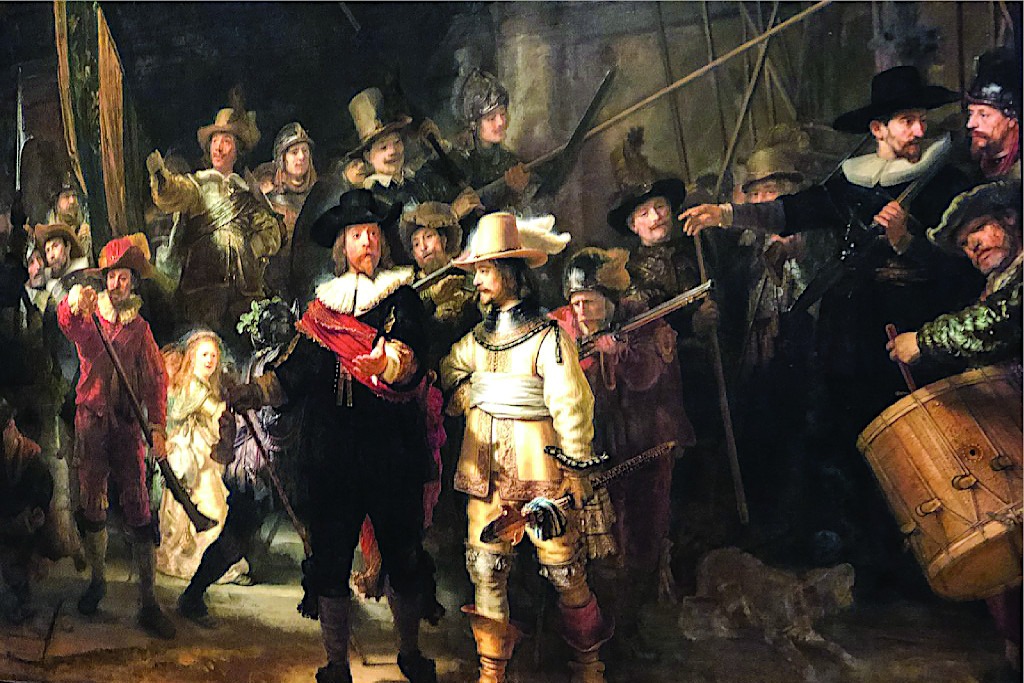 The Night Watch by Rembrant at the Rijkmuseum, Amsterdam