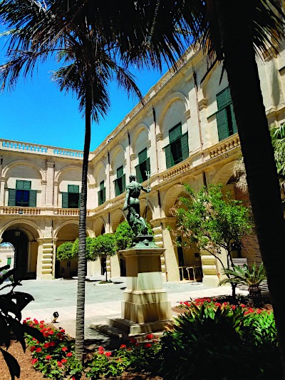 Courtyard of the Grand Master's Palace- Valetta, Malta