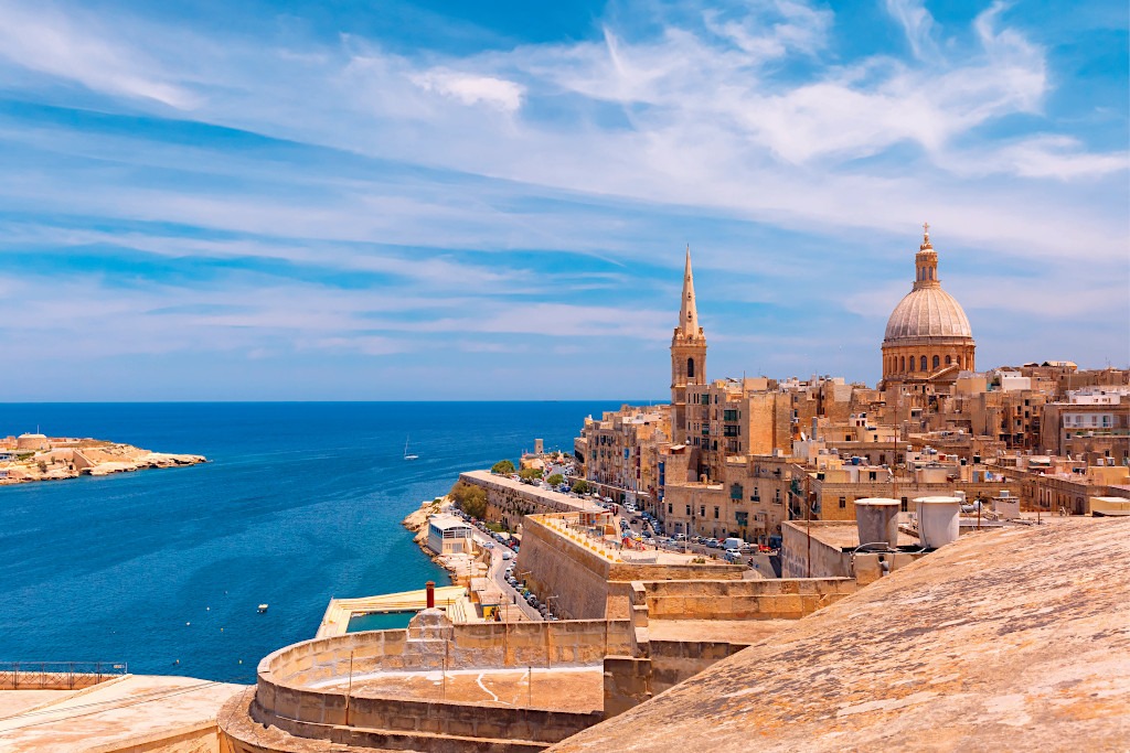 Opening View of Valelletta, Malta