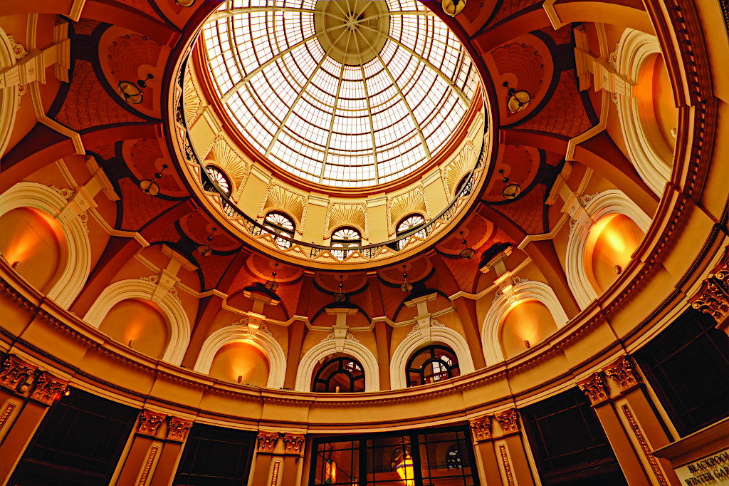 Winter Gardens Domed Ceiling in Blackpool Northern England