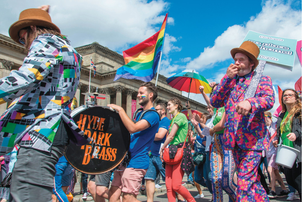 Liverpool Pride in Northern England