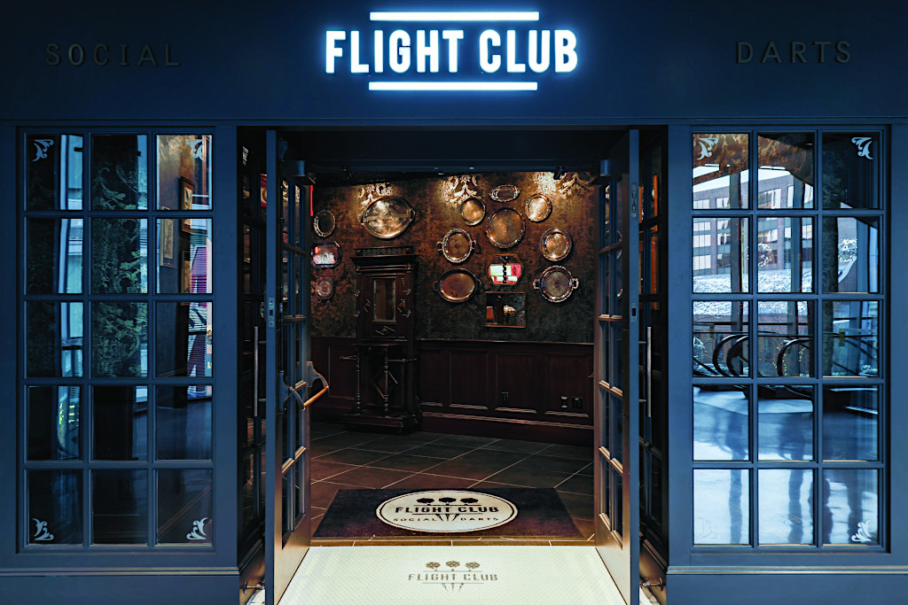 Flight Club in Boston, MA