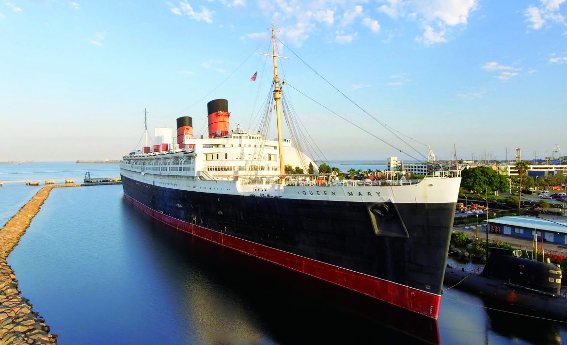The Queen Mary in Long Beach