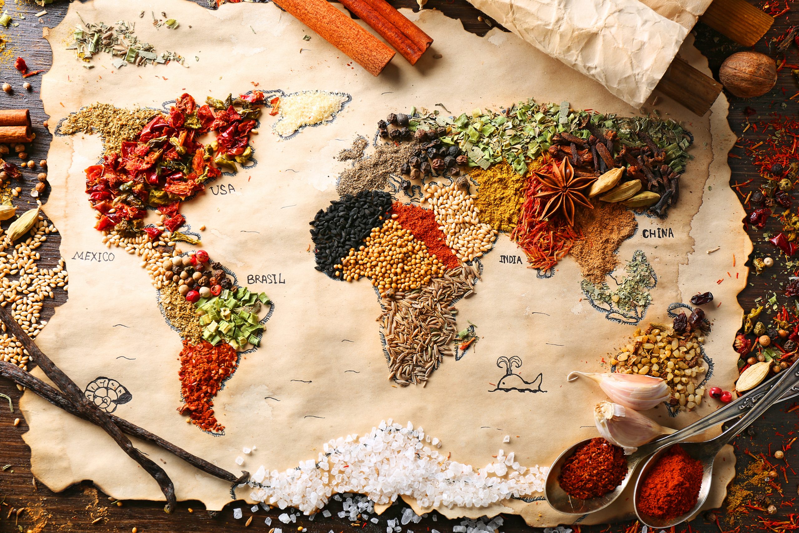 Take a Trip Around the World Right From Your Dinner Table