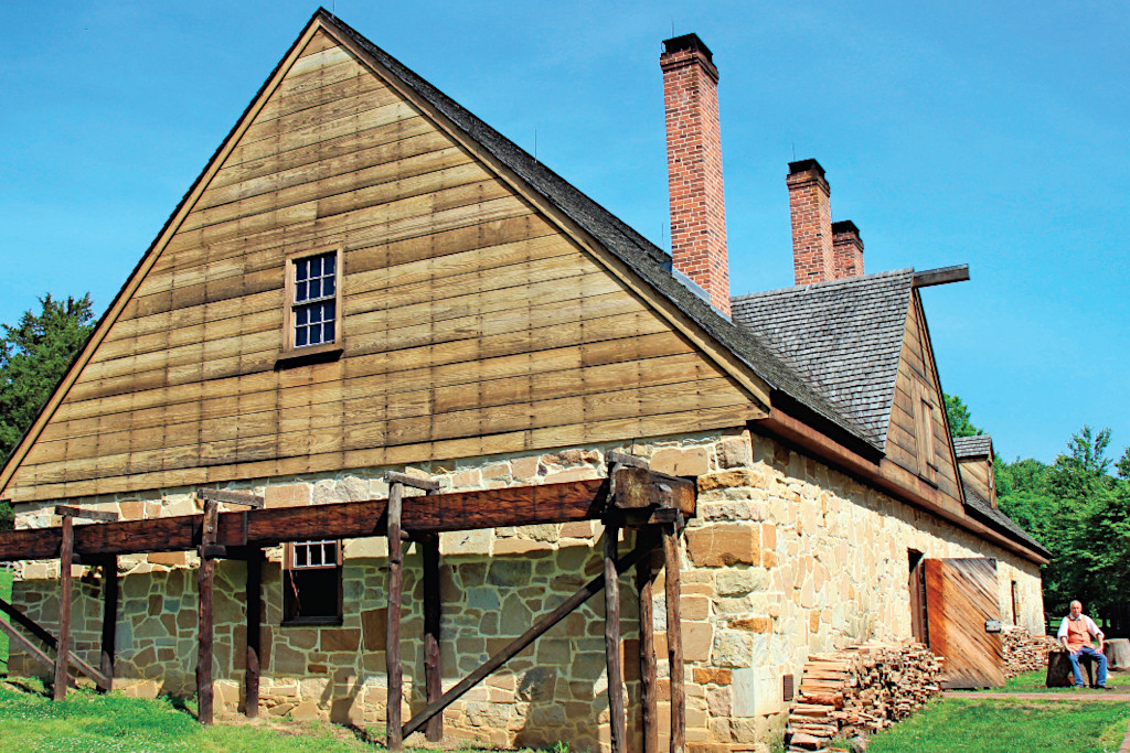 George Washington's Distillery and Gristmill in Virginia Wine Country