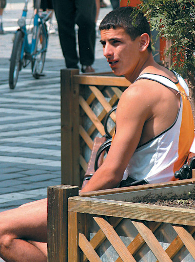 Young Man in Brasov, Translyvania, Romania