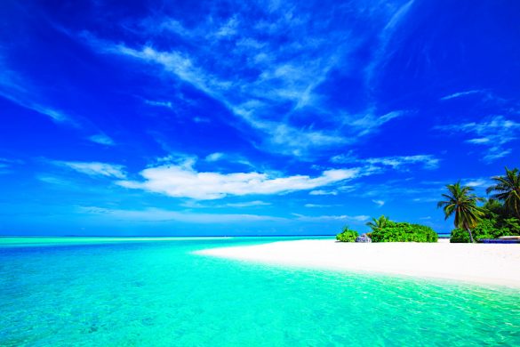 Meditation Destinations - Tropical Beach in the Maldives