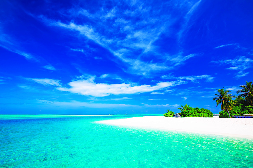 Meditation Destinations - Tropical Beach in the Maldives