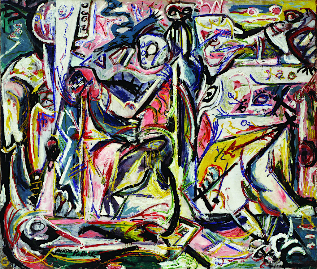 Circoncisione by Pollock at the Peggy Guggenheim - Art in Venice