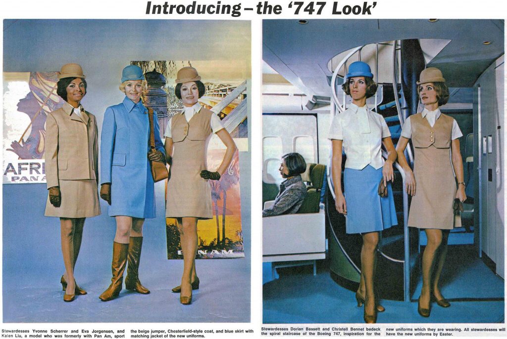 Pan Am flight attendant