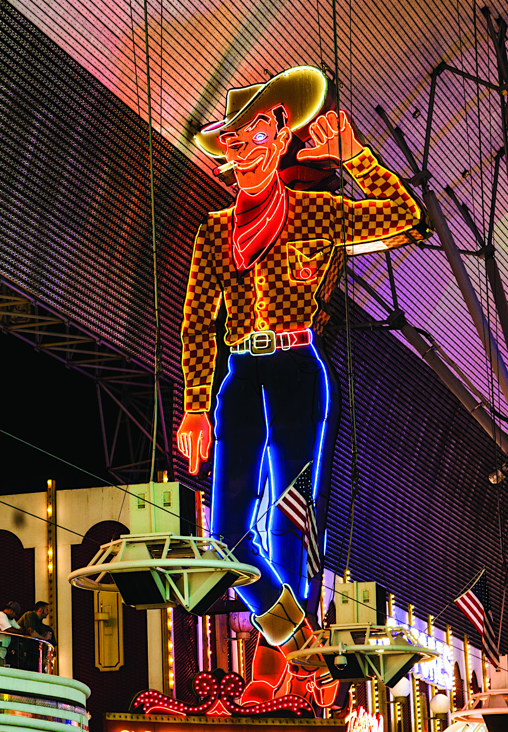 Vegas Vic - Neon Sign in Las Vegas, Nevada