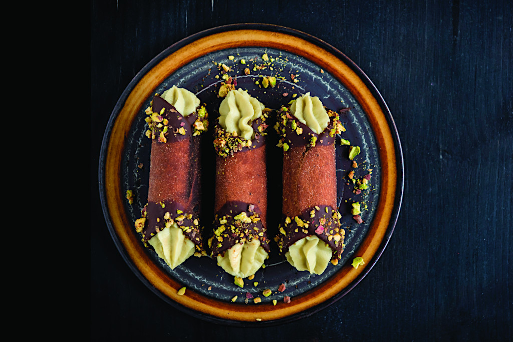 Pistachio Cannoli in Antwerp, Belgium