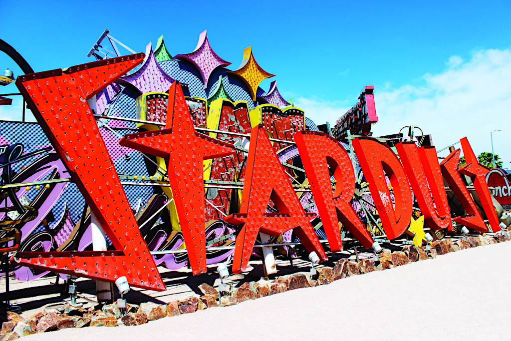 Stardust Sign in Neon Museum Boneyard | Neon Lights in Las Vegas, Nevada