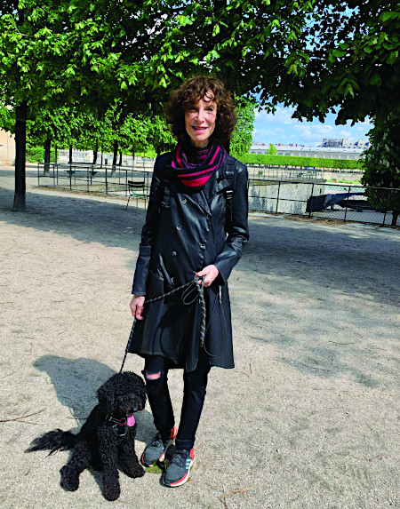 Deborah Sommers and Louie - Pampered Pets of Paris