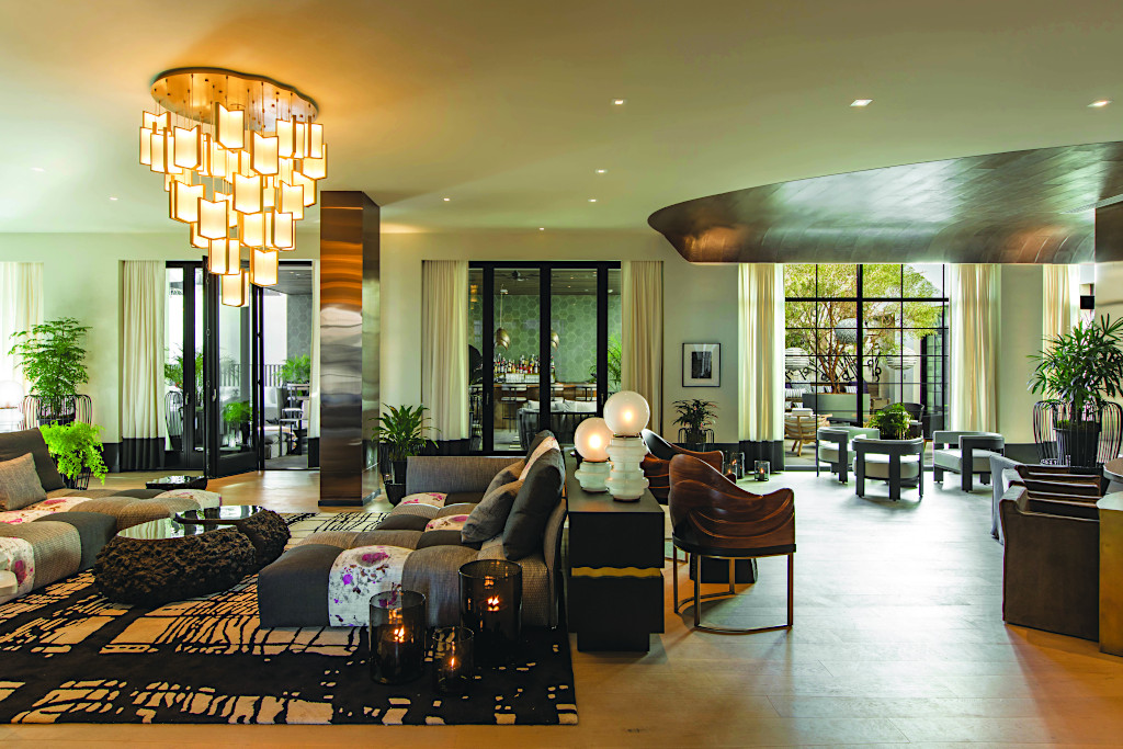 Lobby of La Peer Hotel - Design Hotels Around the World