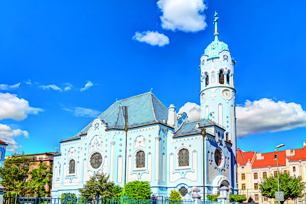 Church of St. Elizabeth in Bratislava , Slovakia