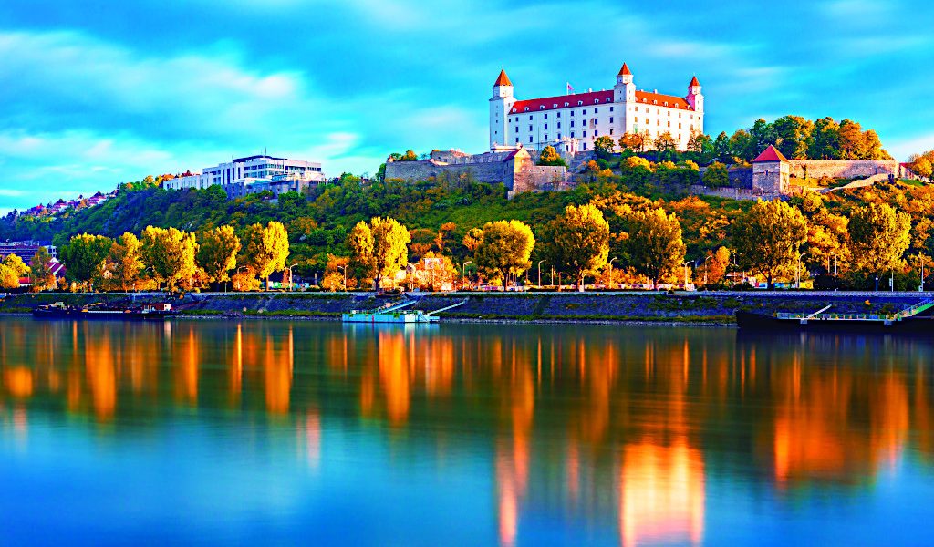 Danube river, Bratislava, Slovakia
