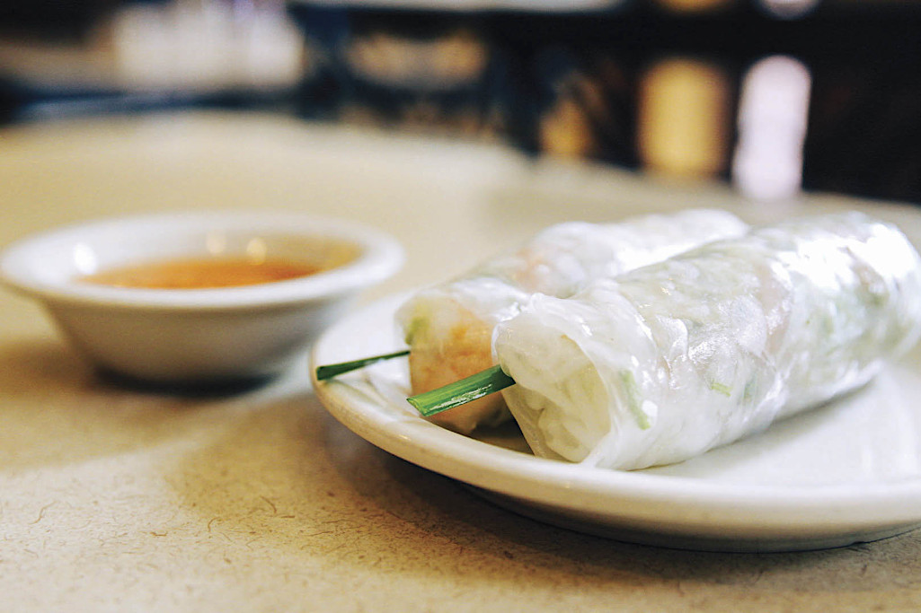 Pork and Shrimp Spring Rolls from Grand Pho | Best Restaurants St. Louis, Missouri