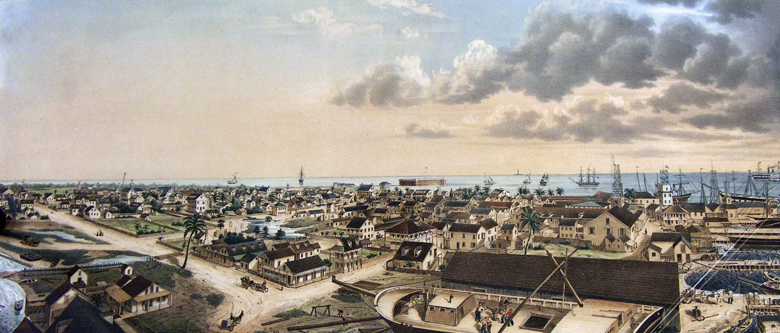 Historic Key West drawing