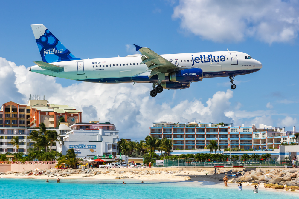JetBlue in the Caribbean