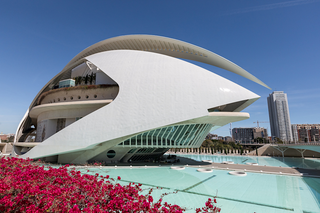 Palau de les Arts in the Region of Valencia, Spain